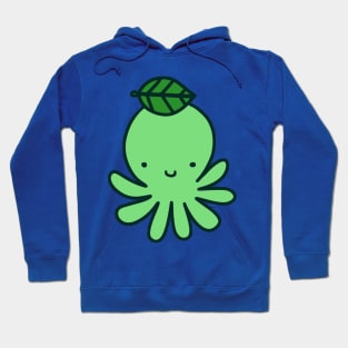 Green Leaf Octopus Hoodie